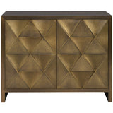 Origami Chest, Aged Gold