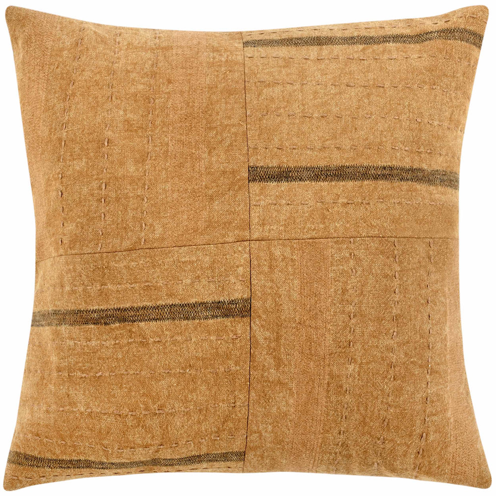 Origin Pillow, Chestnut Brown-Accessories-High Fashion Home