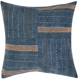 Origin Pillow, Denim Blue-Accessories-High Fashion Home