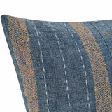 Origin Pillow, Denim Blue-Accessories-High Fashion Home
