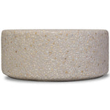 Orlan Outdoor Coffee Table, Pure Terrazzo-Furniture - Accent Tables-High Fashion Home