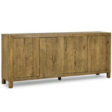 Orlando 4 Door Buffet, Light Brown-Furniture - Storage-High Fashion Home