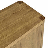 Orlando 4 Door Buffet, Light Brown-Furniture - Storage-High Fashion Home