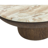 Orula Coffee Table, Macchiato-Furniture - Accent Tables-High Fashion Home