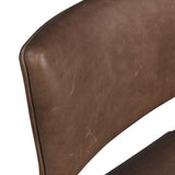 Orville Leather Dining Chair, Palermo Cigar, Set of 2-Furniture - Dining-High Fashion Home