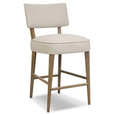 Orville Stool, Cambric Ivory by Four Hands-Furniture - Dining-High Fashion Home