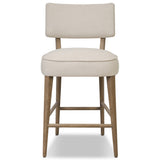 Orville Stool, Cambric Ivory by Four Hands-Furniture - Dining-High Fashion Home