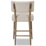 Orville Stool, Cambric Ivory by Four Hands-Furniture - Dining-High Fashion Home