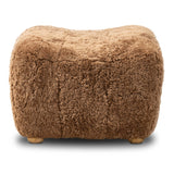 Oslo Ottoman, Amber Shearling by Amber Lewis x Four Hands