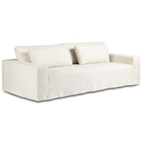 Ostend Outdoor Slipcover Sofa, Bombay Flax