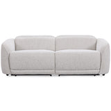 Ostend Power Recliner Sofa, Light Grey