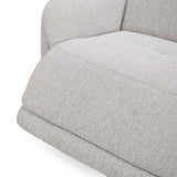 Ostend Power Recliner Sofa, Light Grey