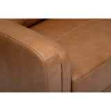 Otis Leather Sofa, Concord Taupe