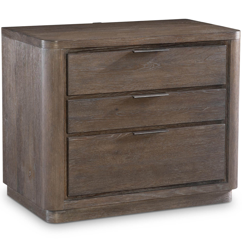 Outline Wide Nightstand, Cassel-Furniture - Bedroom-High Fashion Home