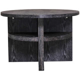 Oval Coffee Table, Gray