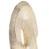 Oval Tabletop Decor, Gold-Accessories-High Fashion Home