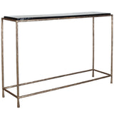 Ovard Console Table, Clear-Furniture - Accent Tables-High Fashion Home