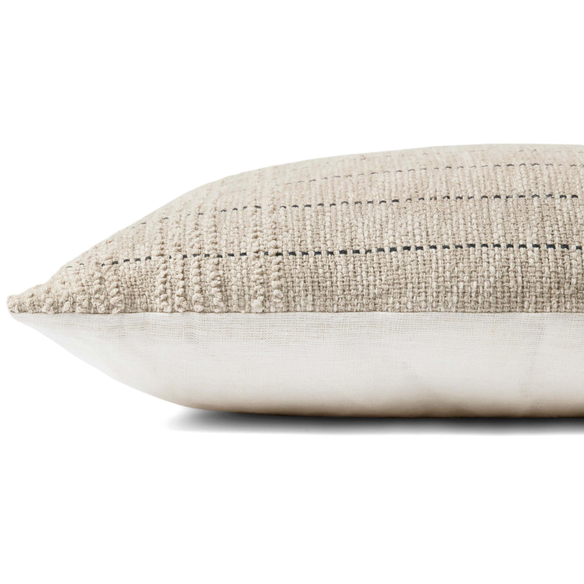 Magnolia Home by Joanna Gaines x Loloi Lumbar Pillow, Ivory High Fashion Home