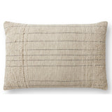 Magnolia Home by Joanna Gaines x Loloi Lumbar Pillow, Ivory