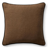 Hudson Pillow, Brown/Black