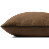 Hudson Pillow, Brown/Black