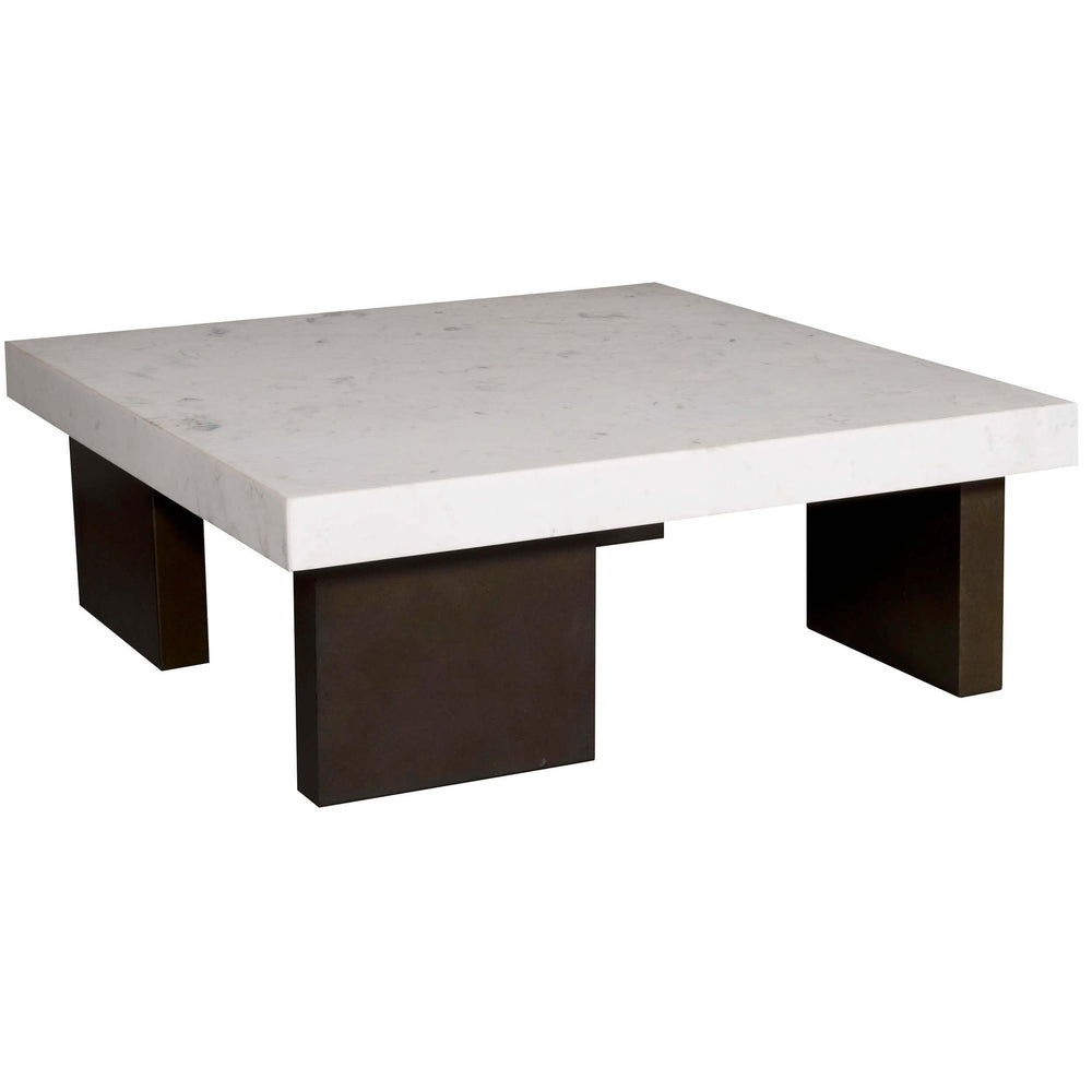 Capistrano Square Cocktail Table, Dark Bronze