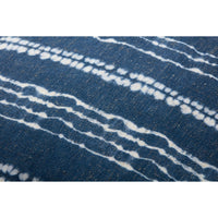 Loloi Pouf PF0007, Indigo/Ivory-Furniture - Chairs-High Fashion Home