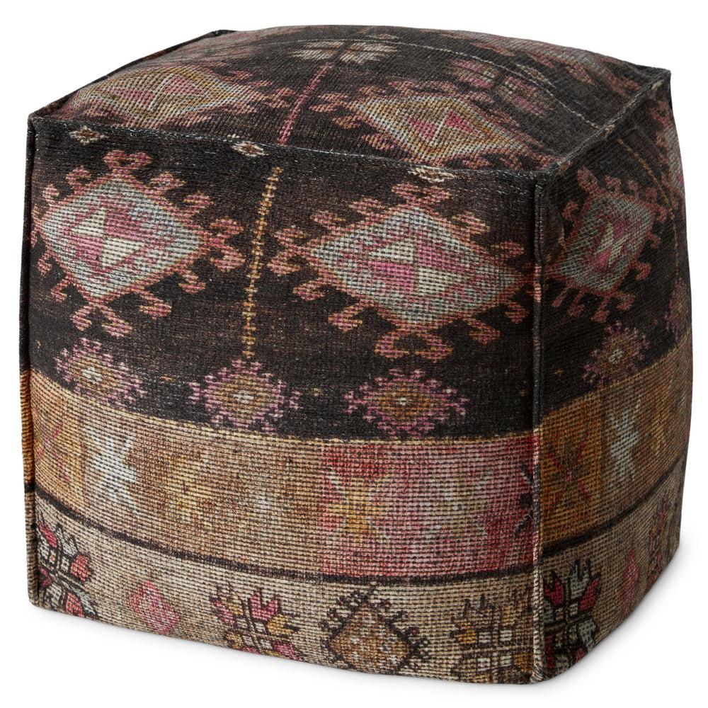 Loloi Cube Pouf LPF0033, Multi