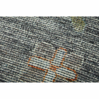 Loloi Pouf LPF0034, Charcoal/Multi