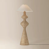 Walter Floor Lamp, Patina Brass
