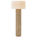 Roan Floor Lamp, Patina Brass