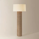 Roan Floor Lamp, Patina Brass