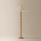 Parrish Floor Lamp, Patina Brass