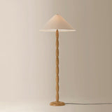 Parrish Floor Lamp, Patina Brass
