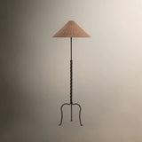 Francisco Floor Lamp, French Iron