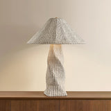 Zaire Table Lamp, Patina Brass