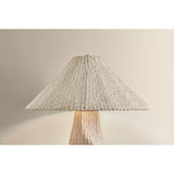 Zaire Table Lamp, Patina Brass