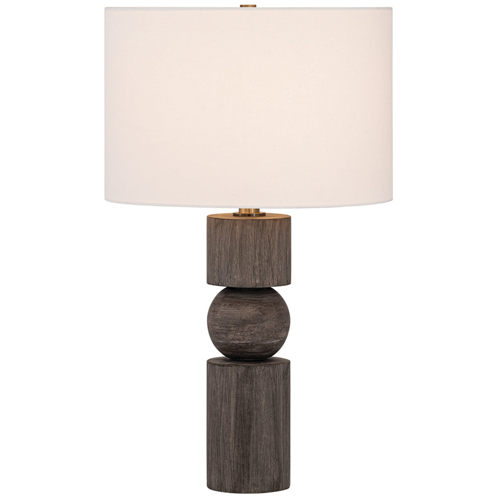 Ralston Table lamp, Patina Brass