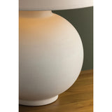 Schubert Table Lamp, Patina Brass/ Ceramic Sugar Cookie