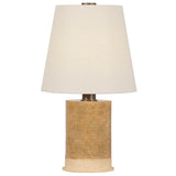 Kerwin Table Lamp, Bronze Leaf/Ceramic Caramel Bisque