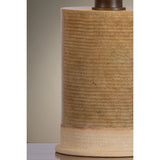 Kerwin Table Lamp, Bronze Leaf/Ceramic Caramel Bisque