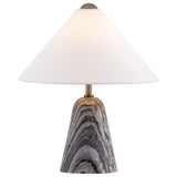 Millbrae Table Lamp, Patina Brass