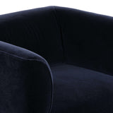 Pacey Swivel Chair, Monte Navy by Four Hands-Furniture - Chairs-High Fashion Home