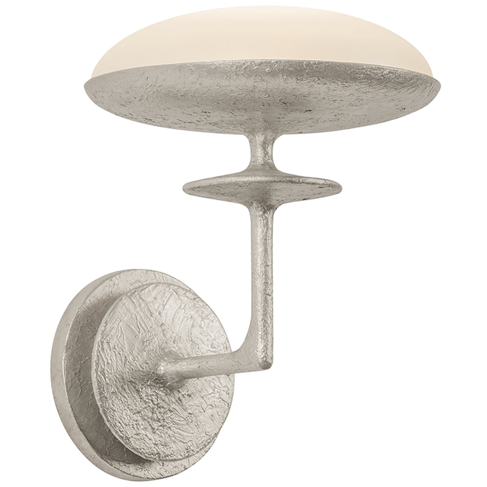 Pacific Wall Sconce, Warm Silver Leaf