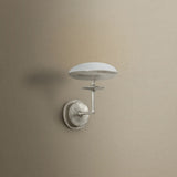 Pacific Wall Sconce, Warm Silver Leaf