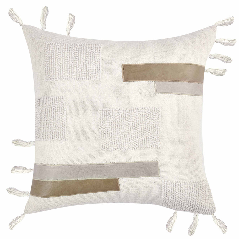 Packer Pillow, Ivory-Accessories-High Fashion Home