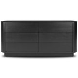 Paden 6 Drawer Dresser, Aged Black by Four Hands