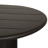 Paden 94" Outdoor Metal Dining Table, Bronze by Four hands-Furniture - Outdoor-High Fashion Home