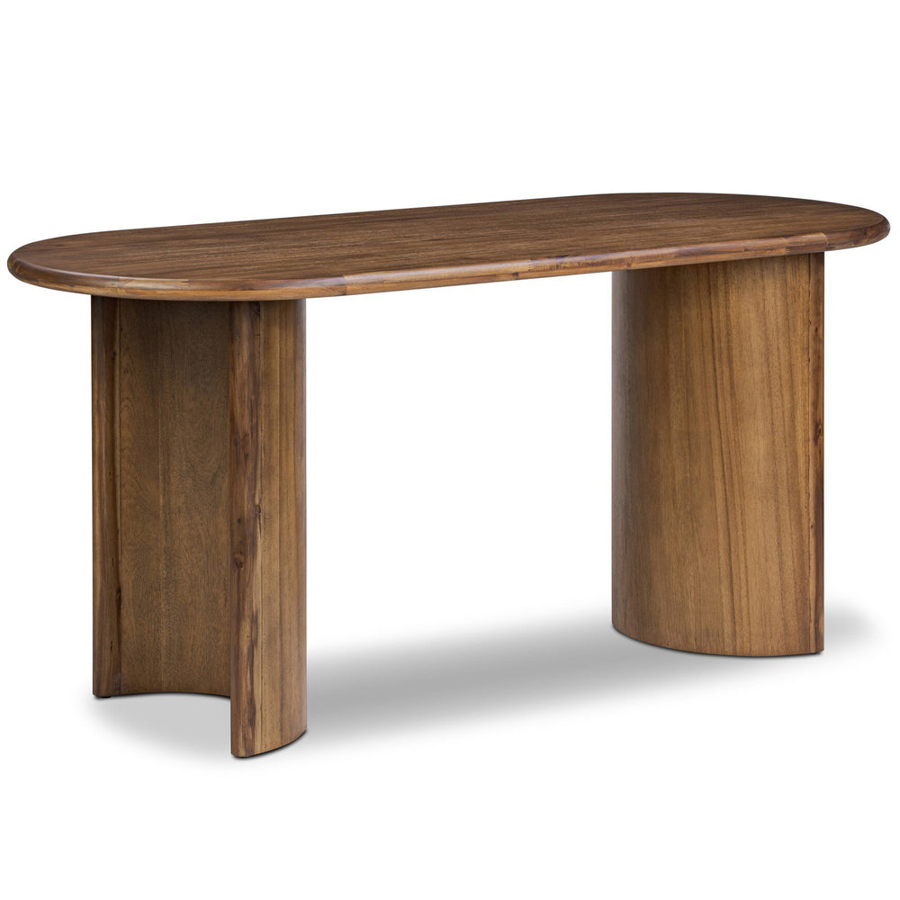 Paden Desk, Seasoned Brown