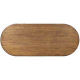 Paden Desk, Seasoned Brown